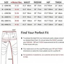 Motorcycle Motorbike Trousers Armoured Biker Jeans Protective Motorcycle Pants With Removable CE Armour - Blue - View 6