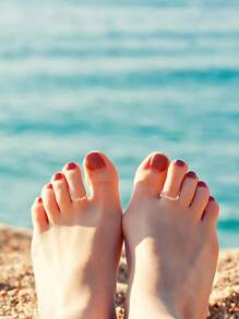 12/24 Stück Zehenringe für Frauen, komplett Metall Gelenkreinge, verstellbare Mond- und Blumen-Zehenringe, geeignet für den Strand