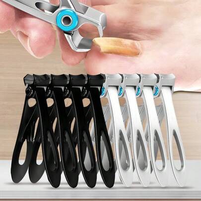 ANDVICTORY 1/2/4pcs 15mm Wide Nail Clippers, Suitable For Thick Nails, Can Be Used For Ingrown Nail Trimming, Stainless Steel Material