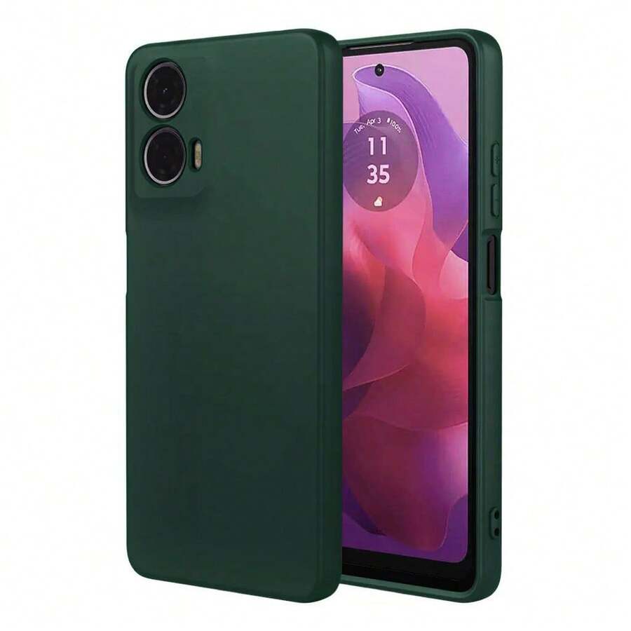 Motorcycle Cell Phone Cover - Dark Green - View 1