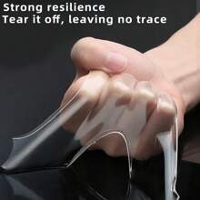 [ Non Marking Double-Sided Nano Tape ] Ten Thousand Times Transparent And Washable Magic Strong Fixing Adhesive, Super Strong Double-Sided Nano Tape, Transparent And Detachable, Waterproof - Essential Household Adhesive Double-Sided Tape Self-Adhesive Wallpaper Waterproof