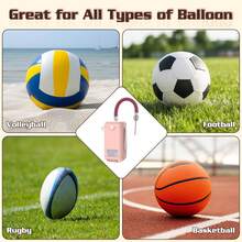 Electric Air Pump For Balloons Portable Balloon Inflators Blower Machine For Birthday Party Balloon Decorations For Long Animal Twisty Curly Balloon, Foil Balloons, Sports Ball - 查看 7