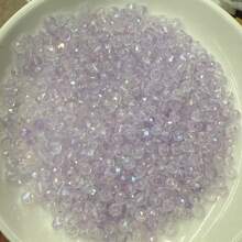 500 pièces de perles de verre facetées colorées de 4 mm, perles de cristal brillantes avec éclat de gemmes, convient pour les cadeaux, la création de bijoux, l'artisanat fait main et les projets DIY, idéal pour les créations DIY pendant les festivals et plus encore