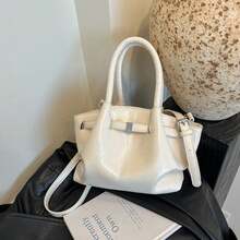 New High-End Handbag, Versatile Shoulder Use With Premium Materials, Classic Style, And Lightweight Durability - White - View 1