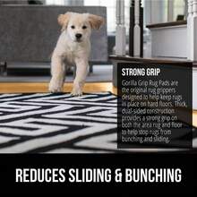 Local Delivery- GORILLA GRIP Extra Strong Rug Pad Gripper, Grips Keep Area Rugs Safe And In Place, Thick, Slip And Skid Resistant Pads For Hard Floors Under Carpet Mat Cushion And Hardwood Floor Protection 4x6 FT - 10' x 8' (Rectangular) - View 3
