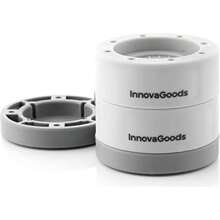 InnovaGoods Conjunto de pés antivibração InnovaGoods® Novib, 4 bases de apoio antivibração, bases antiderrapantes para suporte firme, antivibração e antimovimento, base universal e multiuso.