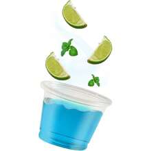 [500 unidades - 1 onza] Vasos de chupito de plástico, tazas para gelatina de chupito, desechables para baño, espresso, enjuague bucal, sin tapas - Blanco - Ver 6