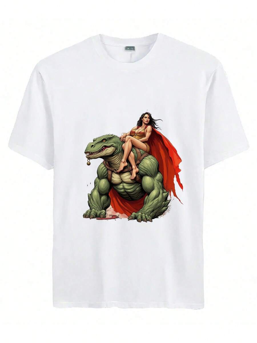 2025- Poderoso guerrero asiático con barba larga y expresión seria, sentado en un trono adornado con una armadura ornamentada, camisetas unisex de caliente en verano - Blanco - Ver 1
