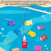 Juguete Educativo Tablero Montessori Grande Madera Dinamico Colores Letras Numeros Transportes Conteo Pesca Matemáticas Divertido Multicolor Abcedario Figuras Geometricas Practico Ligero