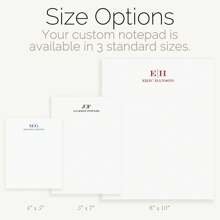 Personalized Notepad With Monogram, Custom Notepad 1st Anniversary Gift For Husband, Wedding Officiant Gift, Men's Lined Padfolio Memo Pad,Back To School,School Supplies