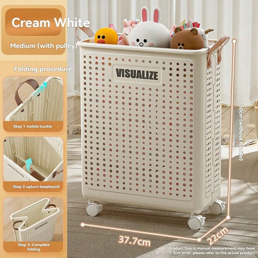 Large Capacity Collapsible Laundry Basket/Storage Basket For Home Use