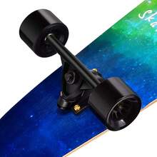 Seething 42 Inch Longboard Skateboard Complete Cruiser Pintail,The Original Artisan Maple Skateboard Cruiser Pintail For Cruising, Carving, Free-Style And Downhill - Oceans of Stars - View 4