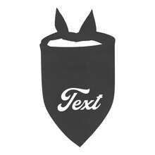 Customizable Pet Bibs, Dog Bandanas, Cat Scarves - Choose Name, Text, Fonts, Colors - Personalized Accessories With Diverse Options - Multicolor - View 17