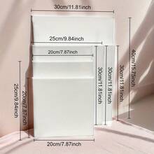 1 tấm vải bạt căng cho nghệ sĩ - Bề mặt sơn lót cho Acrylic, Sơn dầu, Sơn bột màu - Sẵn sàng sử dụng, Không chứa axit, Có khung gỗ chắc chắn - Lý tưởng cho người lớn, Quà tặng nghệ thuật, Đồ thủ công - Có nhiều kích cỡ khác nhau, Trở lại trường học, Đồ dùng học tập - Nhiều màu - Xem 13