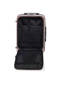 19inch 24*35*52 9kg →Scalable→29*35*52 11kgASSODA High Quality Front Opening Suitcase,Side Opening Travel Suitcase,Wheeled Suitcase - 灰色 - 查看 6