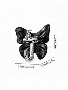 1/4Pcs, Light Luxury Teddy Bear Butterfly Hook Adhesive Load-Bearing Bathroom Wall Sticker, No-Drill, Kitchen Door, Bathroom Back, No Trace Adhesive Hook, Suitable For Hanging At The Entrance, Kitchen Bathroom, Bathroom, Living Room, Corridor, Dormitory, Storing Clothes, Umbrellas, Keys, Hats, Masks, Bags, Toiletries, Kitchen Tools, Toiletries, Makeup Tools, Necklaces, Jewelry.