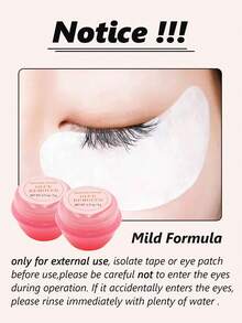 Asiteo 1pc 5g Eyelash Extension Glue Remover Non-Irritating For DIY Lash Clusters Quick Removing Grafted Eyelashes Make Up Tool Lash Glue, Eyelash Glue - Pink - View 7