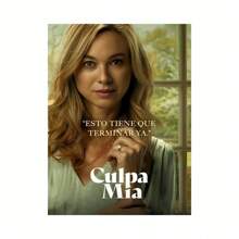 Kit di pittura di diamanti "Culpa Mia", arte su tela con dramma romantico e azione, ricamo di diamanti rotondi in acrilico, decorazione murale fai-da-te per casa e ufficio, idea regalo a tema amore per famiglia e amici