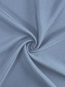 Flowy & Crisp Sky Blue Solid Color Maxi Dress For Women, Pleated Flared Skirt With Pockets, Versatile For Commute, Date, Casual Wear