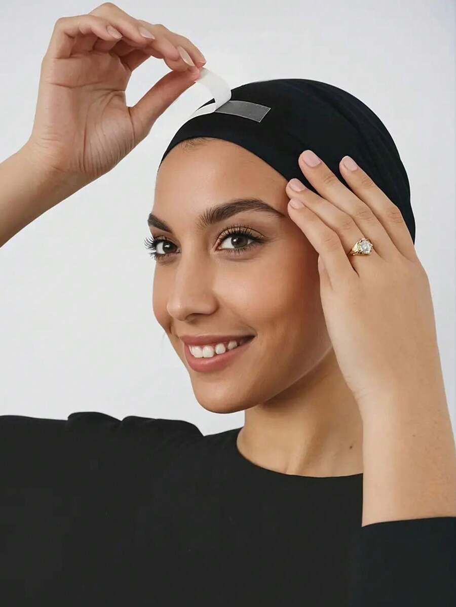 36/72pcs Hijab Tape Accessories Hijab Pins - Headband Fixed Traceless Double-Sided Adhesive, Shape Style Perfect Easy To Wear Casual Hijab Hack Anti-Slip Double Sided Tape Hijab Accessories, Non-Slip, High Quality, Durable, Residue-Free Women'S Fashion Accessories, Hijab Style | Modern Package | Residue-Free Solution For Dress