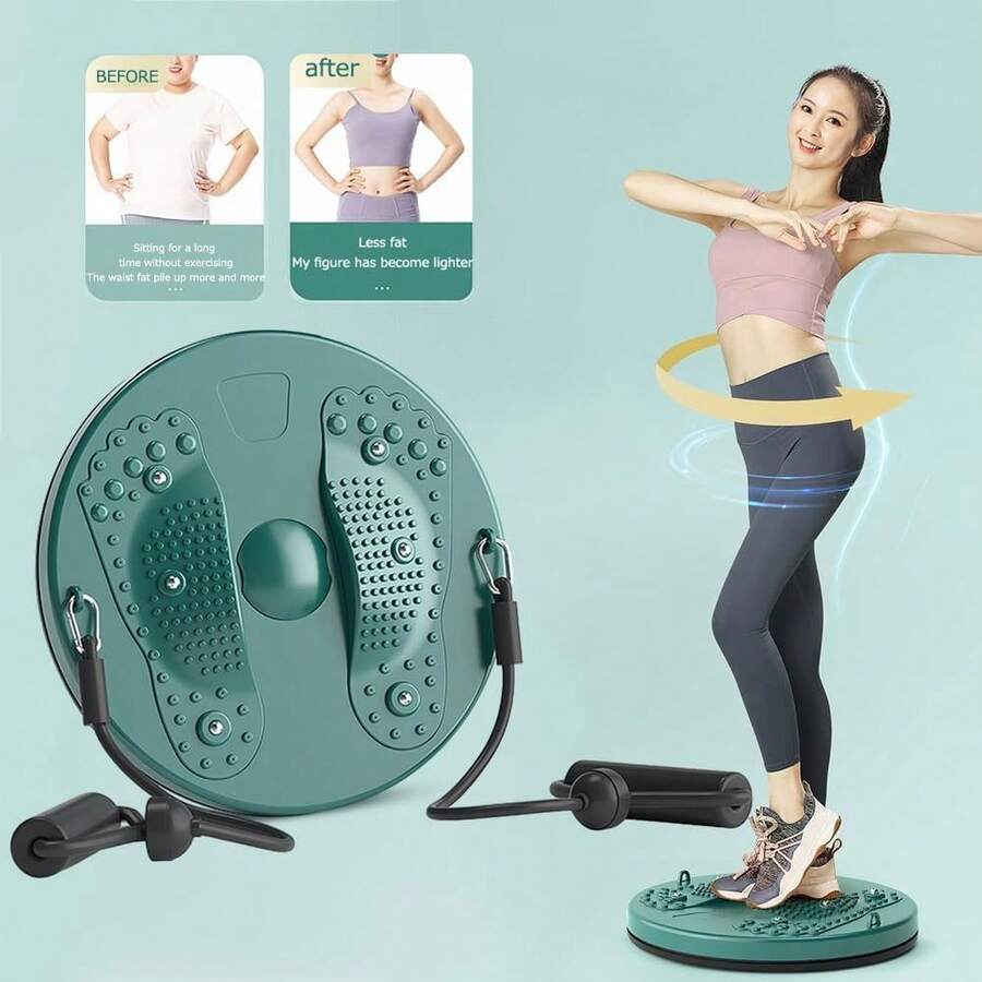 NetHong Body Shaping Waist Whisper Twisting Disc Board Waist Trainer Machine Exerciser For Lose Weight