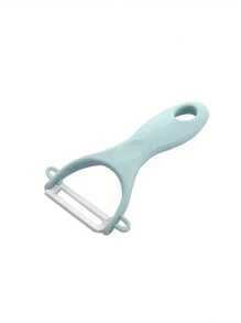 1/2/4pcs Ceramic Peeler, Plastic Handle - Ideal For Potatoes And Fruits, Must-Have For Outdoor Kitchen, Outdoor Cooking Tool | Ergonomic Design | Ceramic Blade