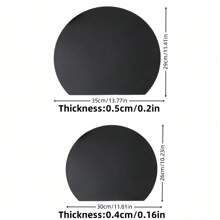 1pc Antibacterial Cutting Board, Reversible, Kitchen Meat And Veggie Separating Cutting Mat, Anti-Mold