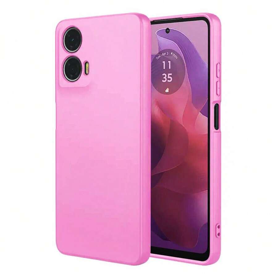Motorcycle Cell Phone Cover - Rosa Pálido - Ver 1
