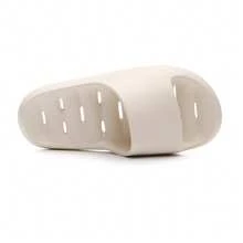 Women's Shower Slipper, Quick Drying Non-Slip Slippers, Bathroom House & Pool Sandals, In-Door Slipper For Gym, Soft Sole - trắng - Xem 4