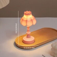 Retro European Mini Desk Lamp - Eye-Protecting Battery Power Desk Lamp, Mother's Day Gift Desktop Decorative Ambient Light, Used For Bedrooms, Rooms, Weddings, Home Decoration