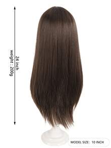 10 Inch Synthetic Wig For Women Wig Bangs Wig Heat Resistant Wig For Daily Party Use - Multicolor - View 16