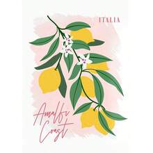 1PC Italy Fruit Market Poster Amalfi Coast Art Travel Aesthetic Prints Canvas Painting Wall Art Pictures Home Room Modern Decoration Optional Frame ,Wall Art With Frame - Multicolor - View 40