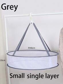 居家生活,洗衣双层,晾衣网,晾晒网兜,家用晾衣篮,内衣袜子毛衣晾晒神器,可折叠晾衣架,便携式,多功能晾衣网,居家必备