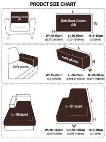 1PC Four Seasons Waterproof Elastic Sofa Cover, Style Non-Slip Sofa Cover, Suitable For L-Shaped Sofa And 1234 Sofa Room Decoration Full Package Dust Cover Couch Cover Sofa Covers Living Room Decor - Multicolor - View 9