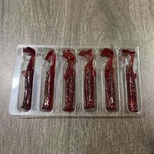 Umpan Pancing Ekor Dayung Plastik Lunak TPE | Umpan Pancing untuk Ikan Bass, Trout, Crappie, dan Walleye | Sempurna untuk Teknik Texas Rig, Drop Shot, Shaky Head, dan Split Shot - MultiWarna - View 12