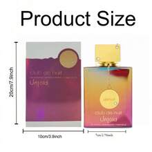 AMARF  Untold Limited Edition Women's Perfume Spray, Rainbow Gradient Design And Gold Accents, Features A Spicy Woody Metallic Scent, Perfect For 3.4 Ounces - 1PC - View 5