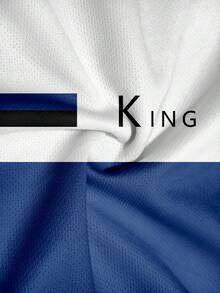 男士夏季圆领短袖T恤和短裤套装