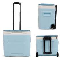 28 QT Laguna For Her Soft Top Cooler With Wheels, Powder Blue - Blue - View 1