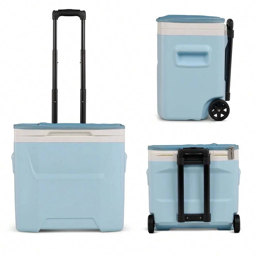 28 QT Laguna For Her Soft Top Cooler With Wheels, Powder Blue - Blue - View 1