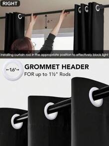 Cortinas opacas (media luna), aislamiento de calor, adecuadas para sala de estar, dormitorio, cocina o baño