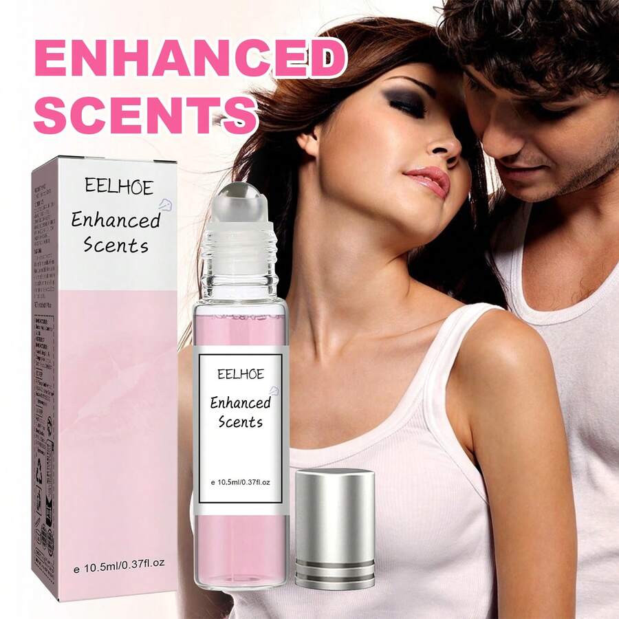 Original Scent For Women, Pheromone Perfume, Scent For Women, Long-Lasting Roll-On Fragrance, Women's Fragrances, Roll On Perfume, Easy To Apply, Compact & Portable,Roll-On Perfume Fresh, Natural, Long-Lasting Dating Roll-On Perfume - Pink - View 1