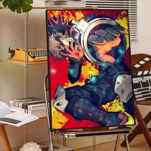 1pc/3PCS Wall Arts Posters Optional Frame Anime Vintage Anime Posters HD Quality Wall Art Retro Posters Home Kawaii Room Decoration Canvas Art Suitable For Study And Living Room Decoration, High Quality, Frameless ,Wall Art With Frame - Multicolor - View 14