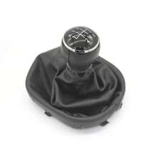 5/6 Speed Gaiter Boot Cover Gear Shift Knob For VW Touran Caddy MK2 2003 2004 2005 2006 2007 2008 2009 2011 2012 2013 2014 2015