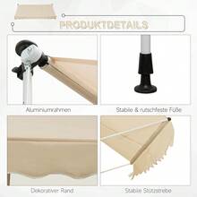Patio Furniture - Beige - View 5