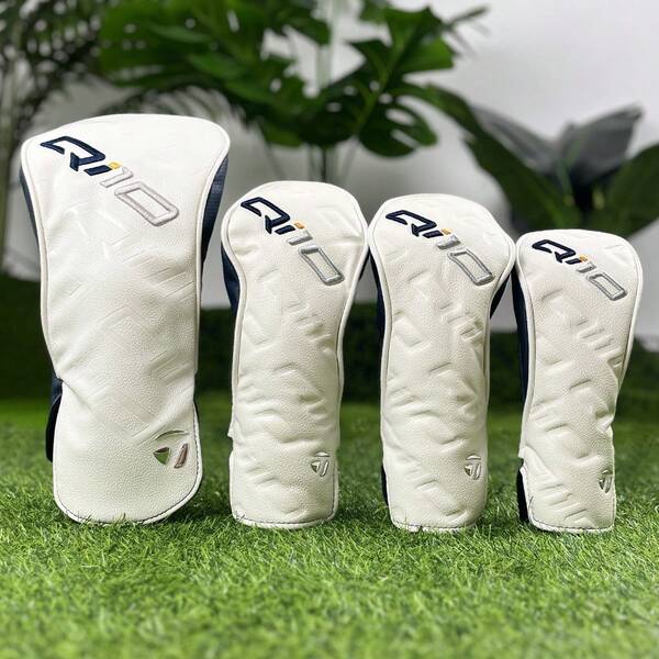 Simple Style Golf Club Cover PU Soft Durable Waterproof Golf Wood Cover, For Driver, Fairway, Hybrid, Golf Accessories.