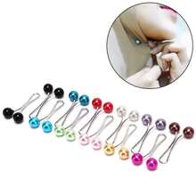 4pcs Invisible Waist Cincher Metal Clips - Adjustable, Fashion Accessory For Jeans And Apparel, U-Shape Scarf Clips To Prevent Wardrobe Malfunction, Easy To Use, Comfortable, Multipurpose - Shirt Sleeve Fastener, T-Shirt Hem Fixer, Non-Damaging, Reusable, Suitable For Casual, Commute, Date, Travel, School
