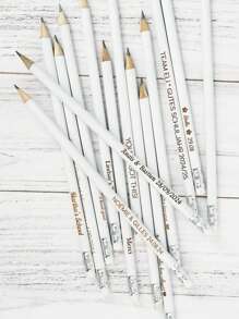 1/5/10/20/50/100 szt. spersonalizowanych grawerowanych ołówków, spersonalizowanych ołówków tekstowych, spersonalizowanych ołówków, upominków ślubnych, spersonalizowanych zmazywalnych ołówków dla dzieci, ołówków do szkicowania z gumką, ołówków wielokrotnego użytku, koloru drewna, białego, vintage, spersonalizowanych, unikatowych, prezentów dla niego, prezentów dla niej, rodziny, przyjaciół, dzieci, studentów, pracowników, klientów, firm/pracy/biura, powrotu do szkoły, artykułów szkolnych, powrotu do szkoły, prezentów do szkoły, do biura, do szkoły, do klasy, prezentów dla nauczycieli, na uniwersytet, dla kolegi, do akademika, dla nauczyciela, dla chłopców i dziewcząt, dla nastolatków, uczniów szkół średnich, uczniów szkół średnich, uczniów szkół średnich, studentów, uniwersytetów Studenci, pierwszoroczniacy, drugoroczniacy, studenci młodszych klas, wielofunkcyjne, ozdobne, wielokrotnego użytku, nowoczesne, kolorowe, urocze, zabytkowe, kreskówkowe, kawaii, niestandardowe, spersonalizowan