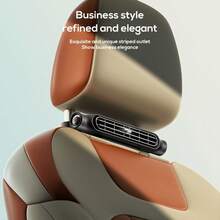 1 件夏季便携式汽车座椅风扇，USB 供电，3 速可调冷却风扇，用于头枕和靠背，适用于所有车辆，舒适的设计，驾驶员和乘客无需电池，非常适合夏季和炎热天气驾驶