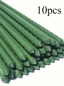 10 piezas Soporte de jardín estable y fácil de montar, marco de valla reforzado para pepinos, jaula para plantas de tomates, utilizado para plantas trepadoras y hortalizas de jardín.