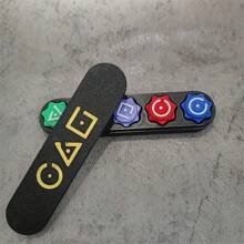 Set de 5 piedras Gonggi, juego tradicional coreano de reflejos y coordinación mano-ojo, juego clásico de la cultura popular coreana, juego de atrapar piedras con doble cara (Jebi Chagi, Gong-Gi, Biseokchigi, Paeng-Y, DDAKJI), juegos de viaje familiares